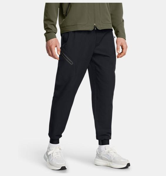 Siyah Erkek UA Unstoppable Woven Jogger Eşofman Altı