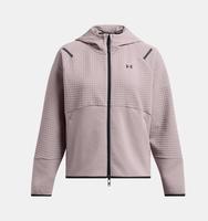 Kadın UA Unstoppable Fleece Grid Tam Fermuarlı Sweatshirt