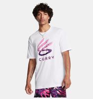 Erkek UA Curry Logo Trend Tişört