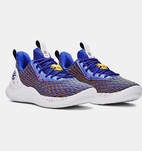 Mavi Unisex Curry Flow 10 Dub Nation Basketbol Ayakkabısı