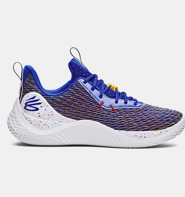 Unisex Curry Flow 10 Dub Nation Basketbol Ayakkabısı Mavi