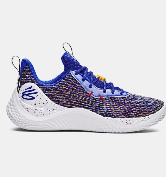 Mavi Unisex Curry Flow 10 Dub Nation Basketbol Ayakkabısı