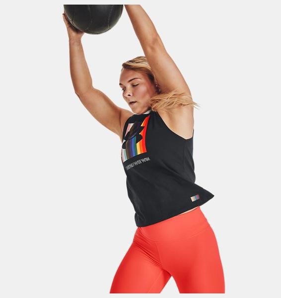 Siyah Kadın UA Pride Atlet