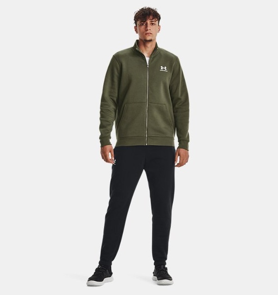 Haki Erkek UA Essential Fleece Track Mont