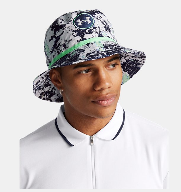 Unisex UA Driver Golf Bucket Şapka Gri