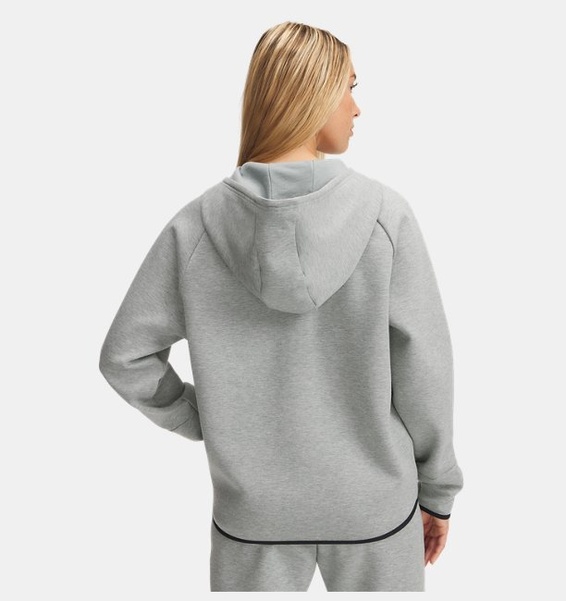 Yeşil Kadın UA Unstoppable Fleece Tam Fermuarlı Sweatshirt