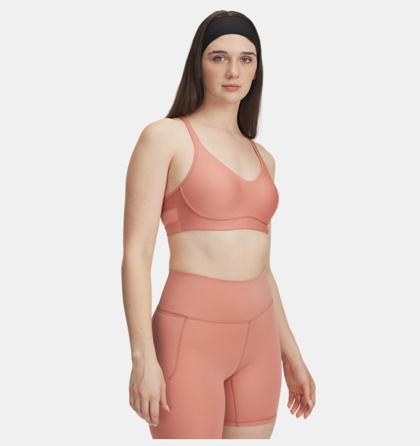Kadın UA Infinity Low 2.0 Spor Sütyeni Kiremit