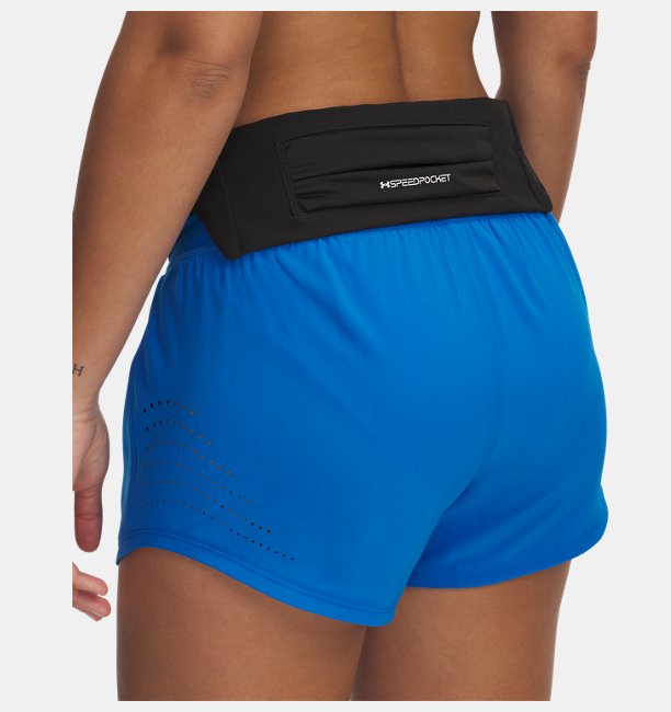 Unisex UA Launch Run Belt Bel Çantası Siyah