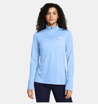 Kadın UA Tech 1/2 Fermuarlı- Twist Uzun Kollu T-shirt