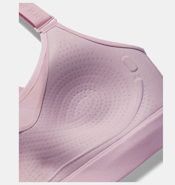 Pembe Kadın UA Infinity High 2.0 Spor Sütyeni