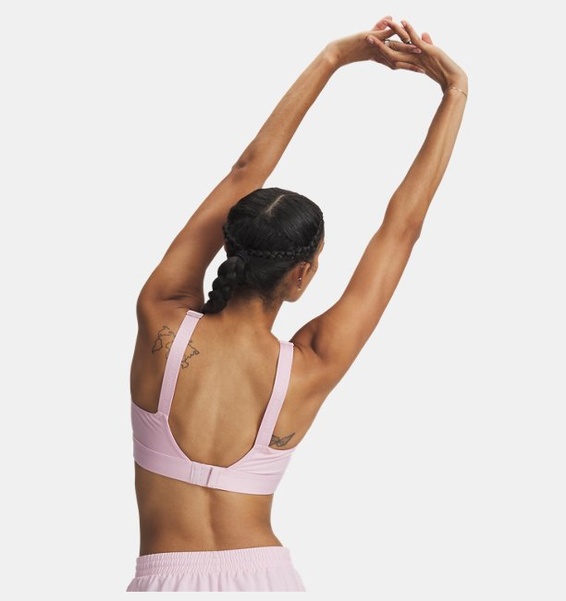 Pembe Kadın UA Infinity High 2.0 Spor Sütyeni