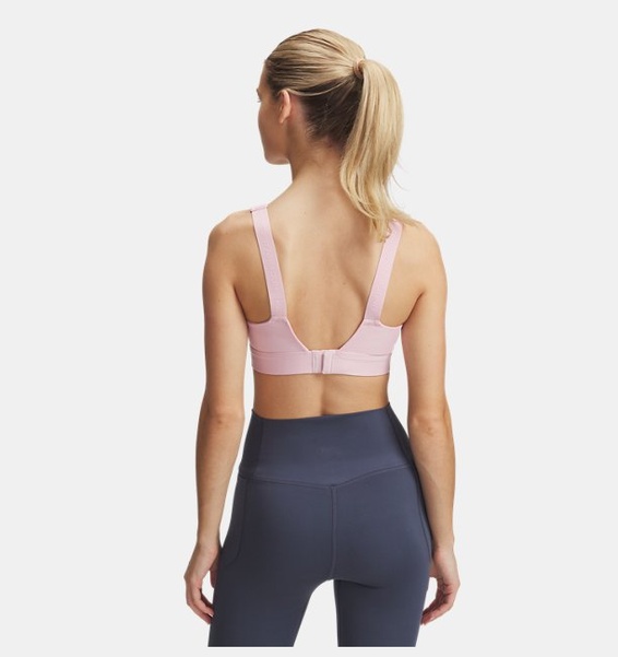 Pembe Kadın UA Infinity High 2.0 Spor Sütyeni
