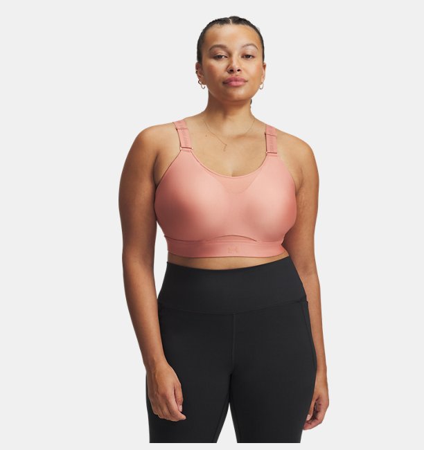 Kadın UA Infinity High 2.0 Spor Sütyeni Kiremit