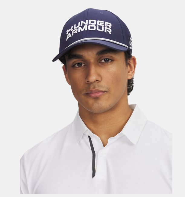 Erkek UA Js Drive Rope Snapback Şapka Lacivert