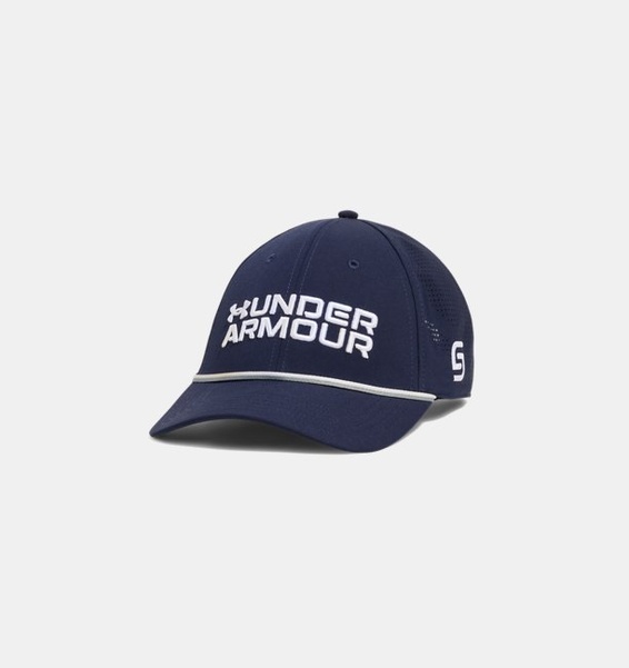 Lacivert Erkek UA Js Drive Rope Snapback Şapka