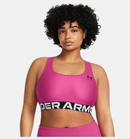 Kadın UA HG Mid Branded Spor Sütyeni