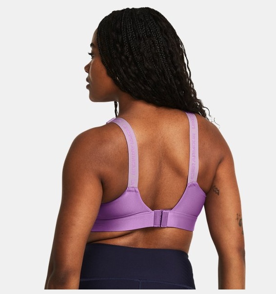 Mor Kadın UA Infinity High 2.0 Spor Sütyeni