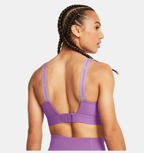 Mor Kadın UA Infinity High 2.0 Spor Sütyeni