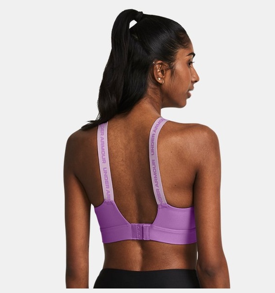 Mor Kadın UA Infinity High 2.0 Spor Sütyeni