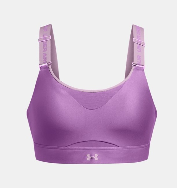 Mor Kadın UA Infinity High 2.0 Spor Sütyeni