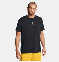 Erkek UA Curry Heavyweight Logo Tişört