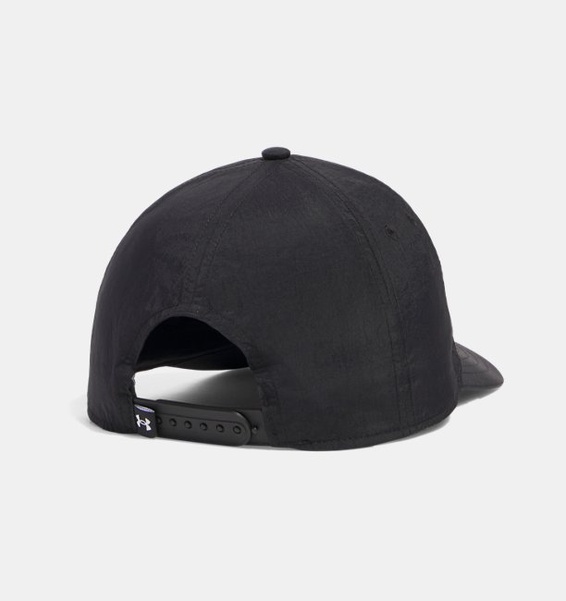 Siyah Erkek UA Sportstyle Nylon Snapback Şapka