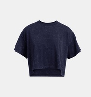 Kadın UA Varsity Crop Heavyweight Kısa Kollu T-shirt