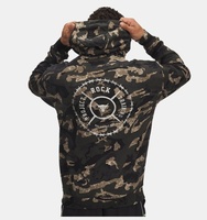 Erkek UA Project Rock All Over Print Terry Kapüşonlu Sweatshirt