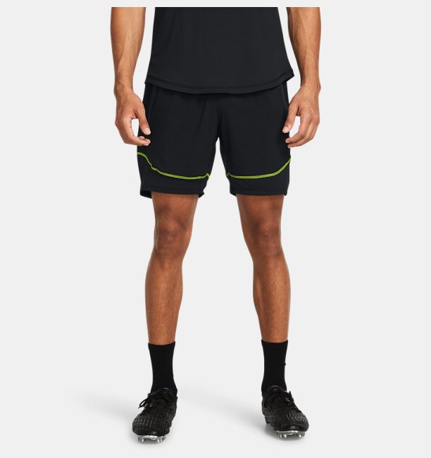 Erkek UA Challenger Pro Antrenman Şort Siyah