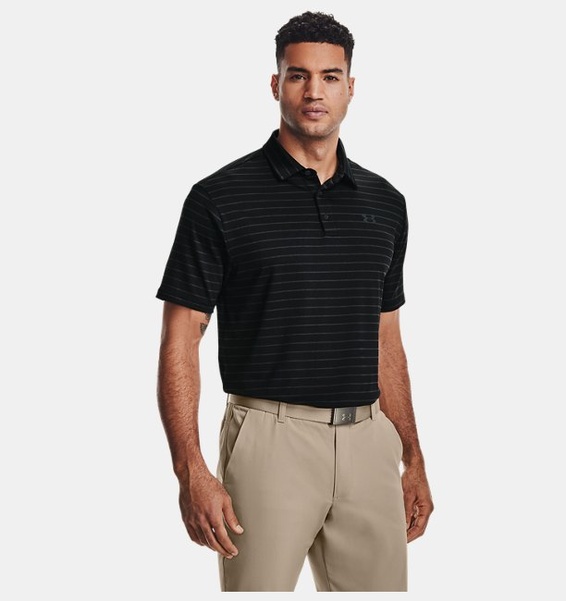 Siyah Erkek UA Playoff Polo 2.0