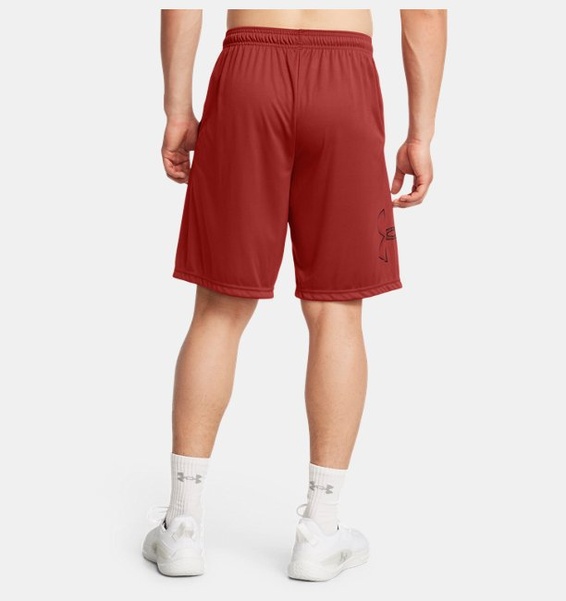 Turuncu Erkek UA Tech Graphic Şort