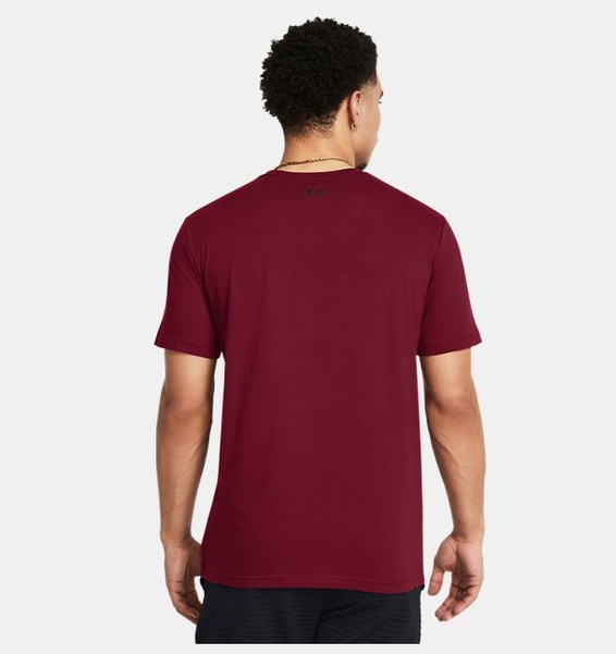 Bordo Erkek UA Sportstyle LC Kısa Kollu T-shirt