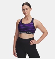 Kadın UA Crossback Mid Baskılı Spor Sütyeni