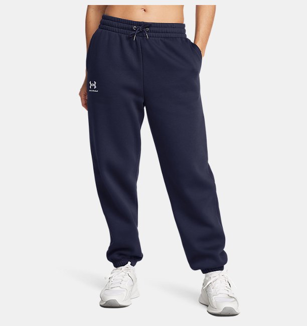 Kadın UA Icon Fleece Eşofman Altı Lacivert