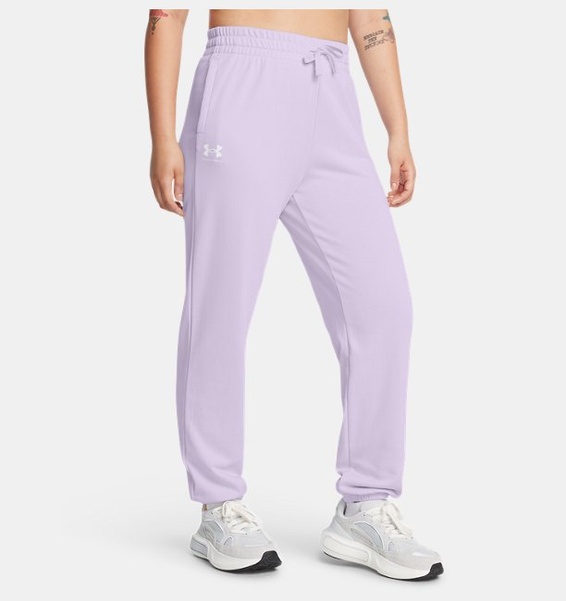 Mor Kadın UA Rival Terry Eşofman Altı
