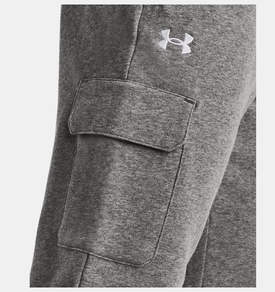 Gri Erkek UA Rival Fleece Cargo Eşofman Altı