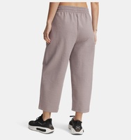 Kadın UA Unstoppable Fleece Grid Crop Eşofman Altı