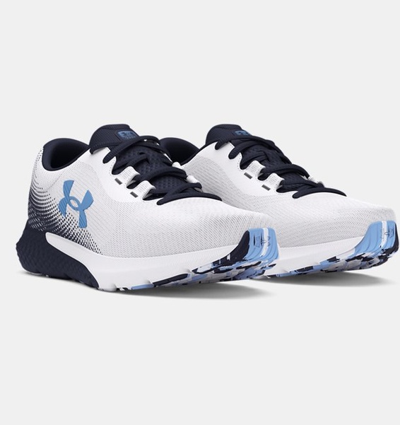 Beyaz Erkek UA Charged Rogue 4 Koşu Ayakkabısı