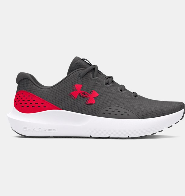 Erkek UA Charged Surge 4 Koşu Ayakkabısı Gri