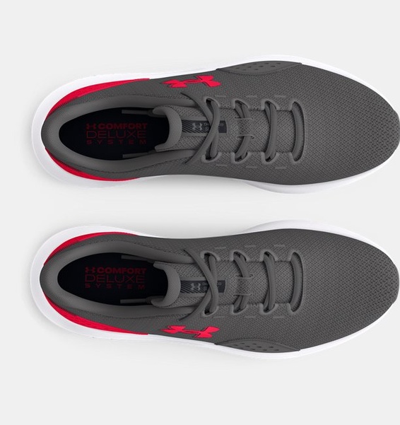 Gri Erkek UA Charged Surge 4 Koşu Ayakkabısı