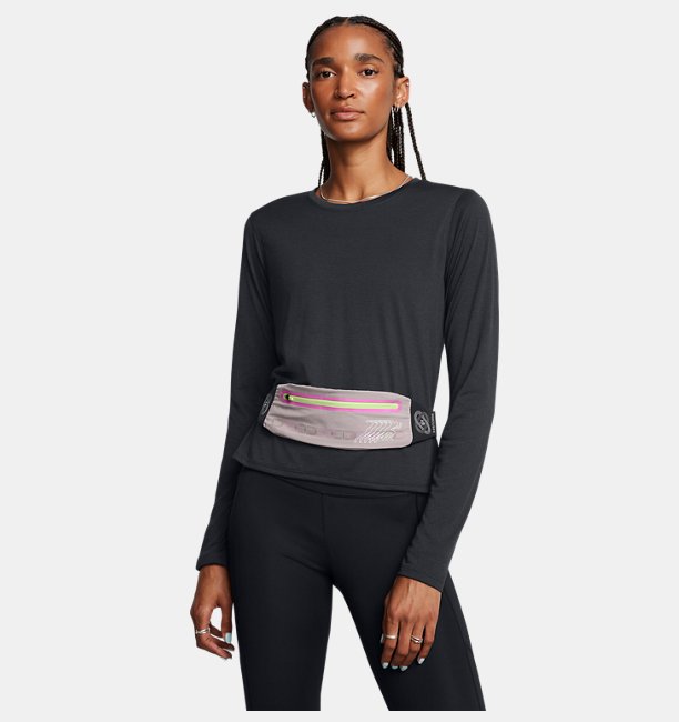 Unisex UA Flex Run Pack Bel Çantası Gri