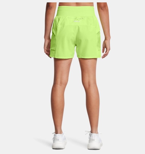 Yeşil Kadın UA Trail Run Şort