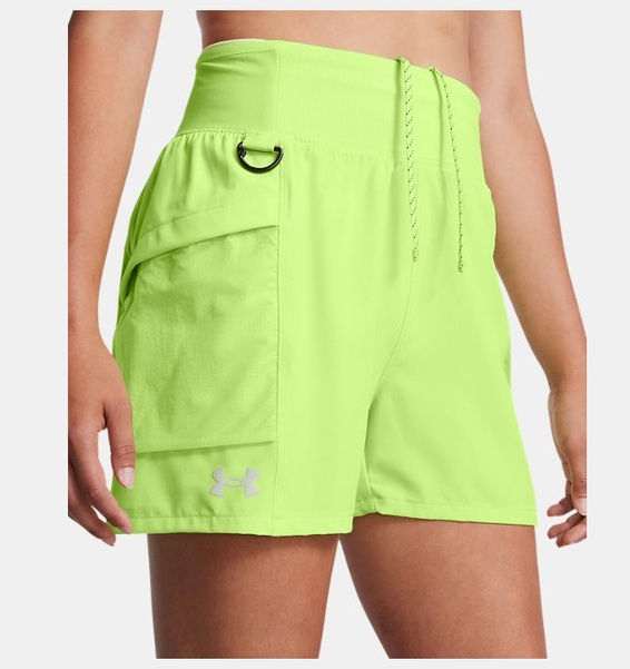 Yeşil Kadın UA Trail Run Şort