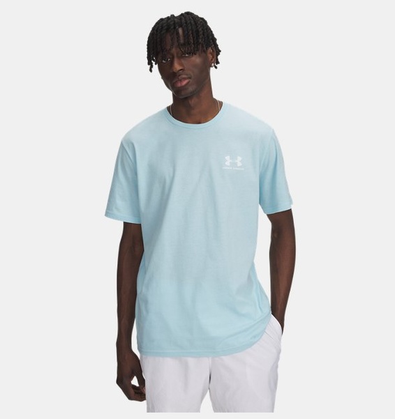 Açık Gri Erkek UA Sportstyle LC Kısa Kollu T-shirt