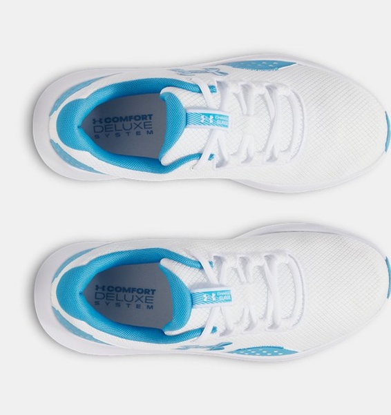 Beyaz Erkek UA Charged Surge 4 Koşu Ayakkabısı