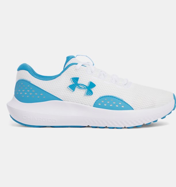 Erkek UA Charged Surge 4 Koşu Ayakkabısı Beyaz