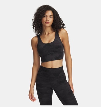 Kadın UA Meridian Fitted Baskılı Crop Atlet