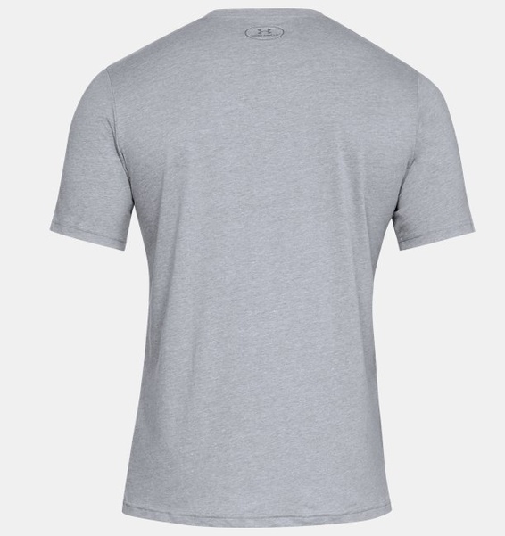 Gri Erkek UA Boxed Sportstyle Kısa Kollu T-shirt