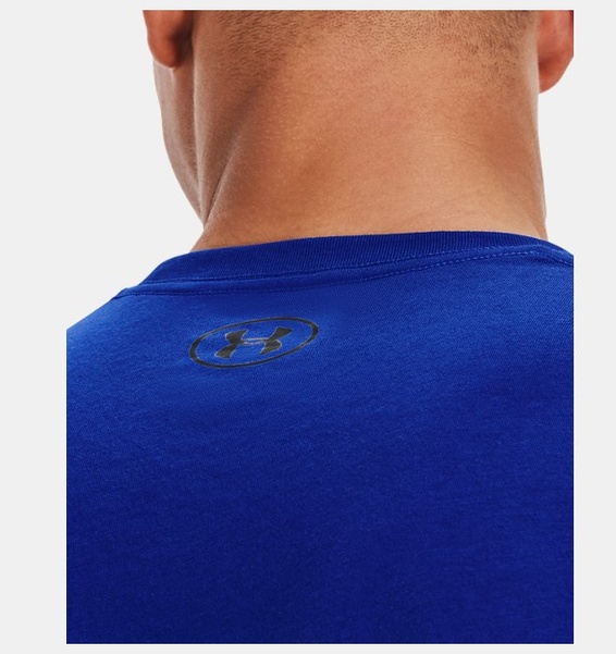 Mavi Erkek UA Boxed Sportstyle Kısa Kollu T-shirt