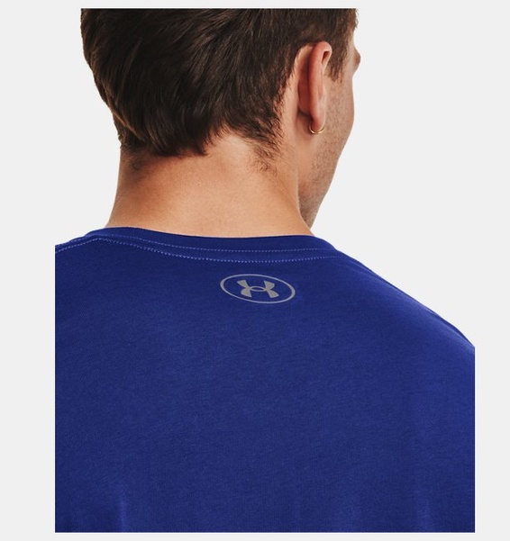 Mavi Erkek UA Boxed Sportstyle Kısa Kollu T-shirt